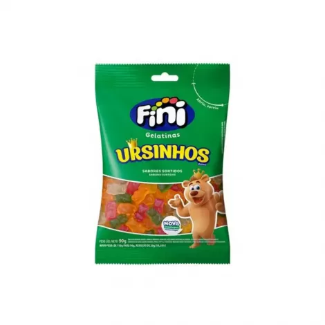 Fini Bala Gel Ursinhos 90 G